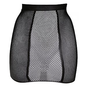 Fustă Le Desir High-Waist Fishnet Negru pe SexLab