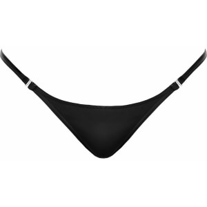 Lenjerie Intima Powerwetlook Negru G-string Negru Efect Lucios