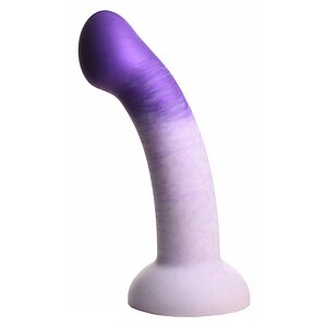 G-Swirl Punctul G Silicone Dildo Mov pe SexLab