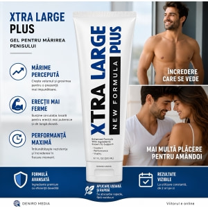 Gel Mărire Penis Xtra Large Plus 200ml