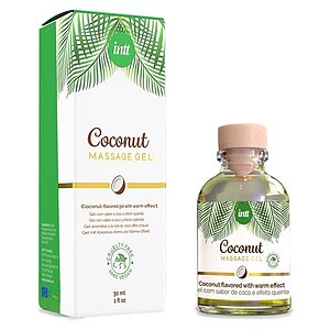 Gel Masaj Vegan Intt Cocos cu Efect încălzire pe SexLab