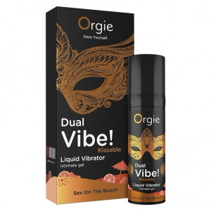 Gel Orgie Dual Vibe Vibrator Lichid Sex On The Beach Gel Orgie Dual Vibe Vibrator Lichid Sex On The Beach pe Sexlab.ro