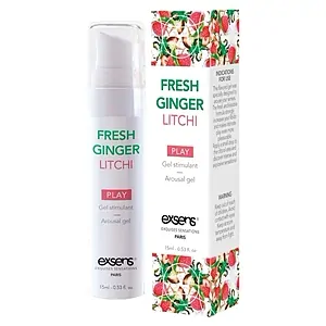 Gel Răcoritor Stimulent Ghimbir Litchi Exsens pe Sexlab.ro