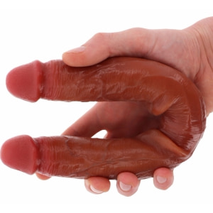 Get Real – Dublu Dong 40 cm, Silicon Realist