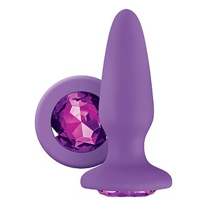 Accesoriu De Stimulare Anala Stralucirea Glamuroasa Mov pe SexLab