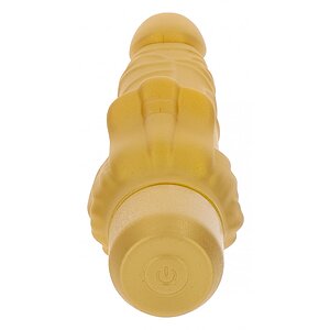 Gold Dicker Stim Vibrator Auriu
