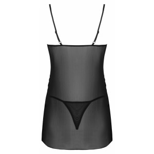 Halat Cu Chemise LivCo Livemia Negru 2XL