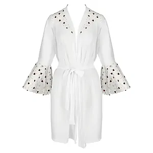 Halat Passion Lovelia Alb Halat Passion Lovelia Alb pe SexLab