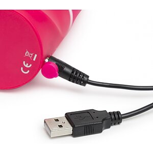 Vibrator Rabbit Punctul G cu Stimulare Clitoridiană Roz