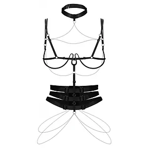 Harness Obsessive Premisis Negru Harness Obsessive Premisis Negru pe SexLab