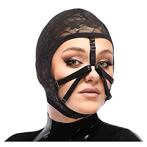 Head Mask Bad Kitty Unisize Negru pe SexLab