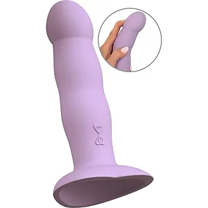 Heart Guy Purple: Vibrator 10 Moduri, Ventuză Inimă Mov pe Sexlab.ro
