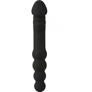 Hidden Desire Dublu Vibrator Anal 8+5 Moduri Negru
