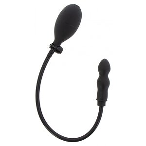 Hidden Desire Plug Gonflabil Negru – Extindere 2.5–6 cm pe SexLab