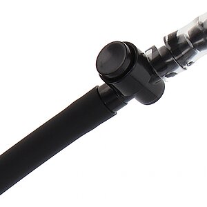 Hidden Desire Rising Star — Pompă Manuală Discretă 18 cm Negru