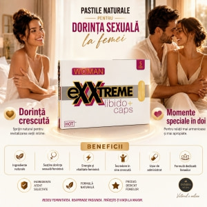 HOT Exxtreme Libido Feminin 5 Capsule cu Muira Puama