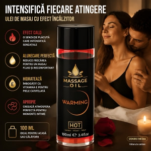 Hot Ulei De Masaj Warming 100 — 100 ml, Efect Încălzitor