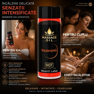 Hot Ulei De Masaj Warming 100 — 100 ml, Efect Încălzitor