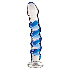 Icicles Hand Blown Glass Nr. 5 Transparent pe SexLab