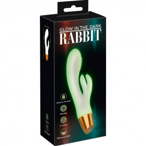 Iepuraș Glow In The Dark You2Toys — 10 Moduri USB Alb