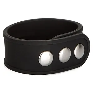 Inel Ajustabil Pentru Erecție Din Silicon Negru pe SexLab