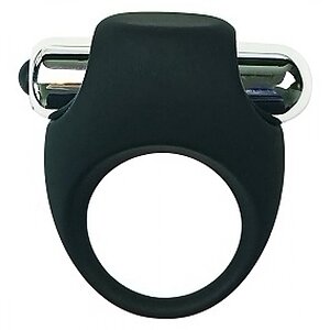 Inel Cu Vibrații JoyRings Negru pe SexLab