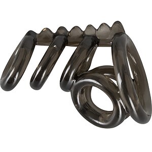 Inel De Penis Bad Kitty Love Ring Negru pe SexLab