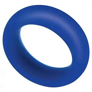 Inel de Penis Silicone Extra Thick Albastru pe SexLab