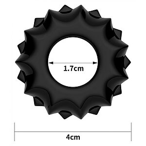Inel Erecție Power Plus 1 Negru