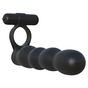 Inel Partner Double Fun Negru pe SexLab