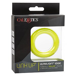 Inel Penis CalExotics Up Ultra-Soft Edge Galben