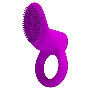 Inel Penis Cu Vibrații Pretty Love Cobra Mov pe SexLab