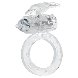Inel Penis Cu Vibrații Flutter-Ring Transparent Inel Penis Cu Vibrații Flutter-Ring Transparent pe SexLab
