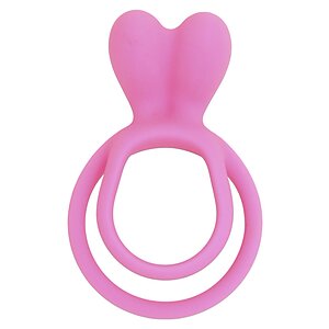 Durex Inel Inel Penis JoyRings Double Rabbit Roz pe Sexlab.ro