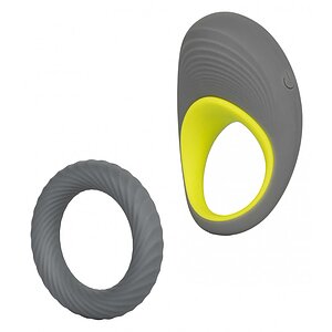 Inel Penis Link Up Edge Gri pe SexLab