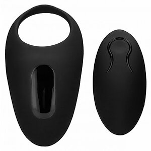 Inel Penis No. 74 Remote Controlled Negru pe SexLab