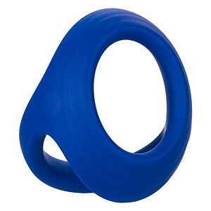 Inel Penis Penis Ball Dual Ring Albastru pe SexLab