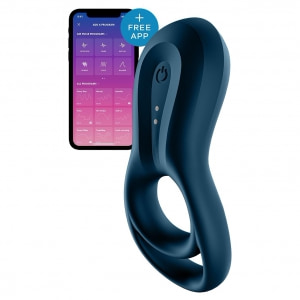 Inel Penis Satisfyer Epic Duo Albastru Inel Penis Satisfyer Epic Duo Albastru pe Sexlab.ro