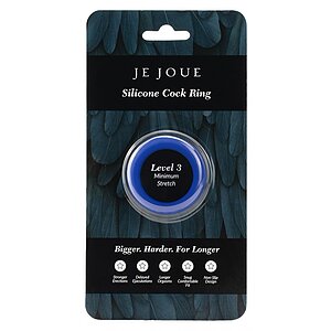 Inel Penis Silicon Minimum Stretch Albastru