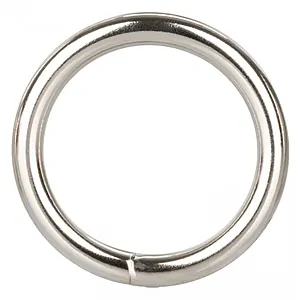 Inel Penis Silver Ring - Medium Argintiu pe SexLab