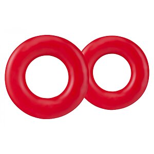 Inel Penis Stay Hard Donut Roșu pe SexLab