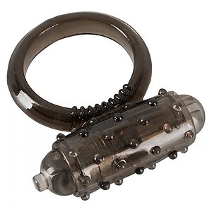Inel Penis Vibro Ring Dark Negru pe Sexlab.ro
