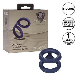 Inel Penis Viceroy Dual Albastru