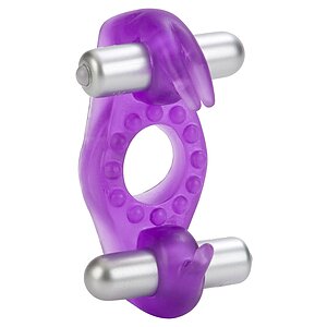 Inel Pentru Penis Wireless Rockin Rabbit Mov pe SexLab
