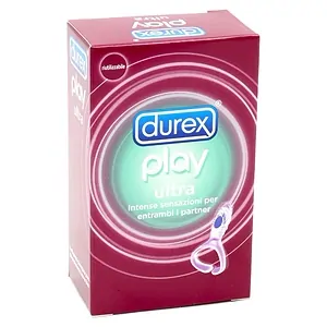 Inel Vibrator Durex Play Ultra Transparent pe SexLab