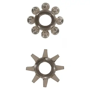 Inele Penis Power Stretchy 2buc Gri Inele Penis Power Stretchy 2buc Gri pe SexLab