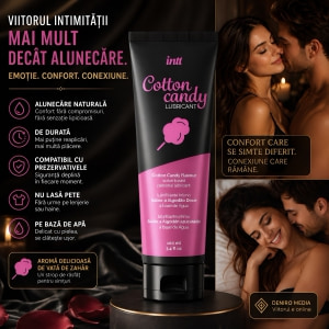 Lubrifiant Pentru Sex Oral Aromă Vată De Zahăr 100 ml