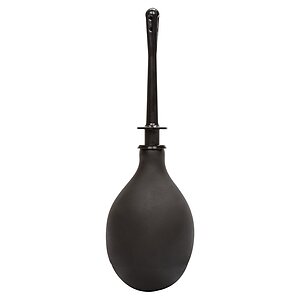 Irigator Anal Pentru Curățare Perfectă Negru pe SexLab