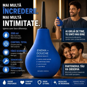 Irigator Anal The Cleaner 200 ml — Aplicare Precisă