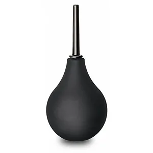 Irigator Bondage Fetiș Deluxe Negru pe SexLab